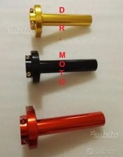 Comando Gas Rapido Monocavo Ergal Manubri 22 Moto Scooter Manopola Cnc Alluminio