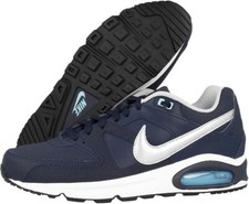 Nike Scarpe da Ginnastica Uomo Air Max Command in Pelle, Blu UK Taglia 6 