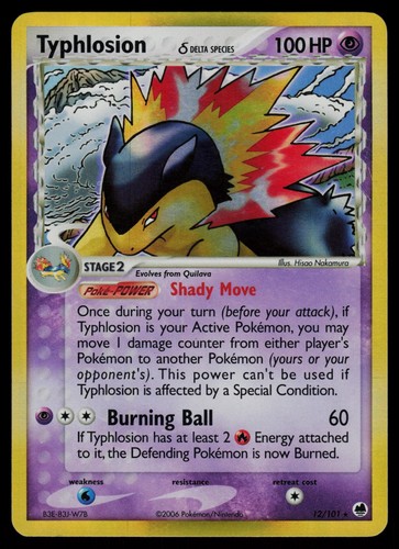 Typhlosion 101 ex - -,