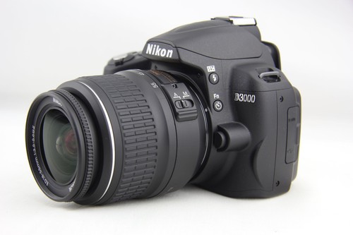 Nikon d3000 nikkor 18 55 - nikon,