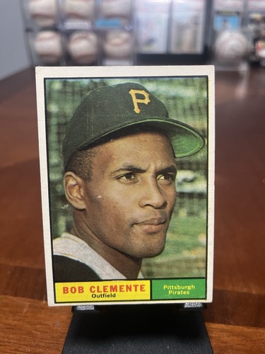 1961 topps roberto clemente - topps,