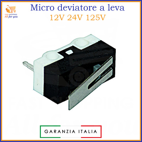 Micro deviatore leva levetta - deviatore, a