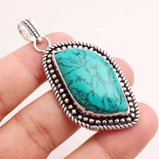 Turchese Gemma Placcato