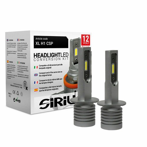 Kit coppia lampade fari - led, h1