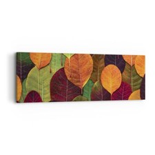 Quadro su Tela 90x30cm Autunno