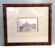 Quadro in Argento, Roma Piazza