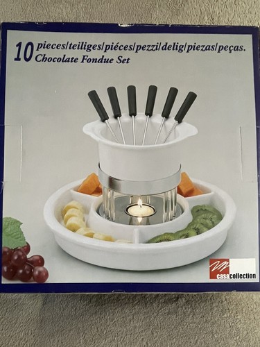 Set cioccolata fonduta - cioccolata,