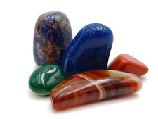 LOTTO PIETRE DURE - 5 PEZZI PER CRISTALLOTERAPIA O NUOVE CREAZIONI