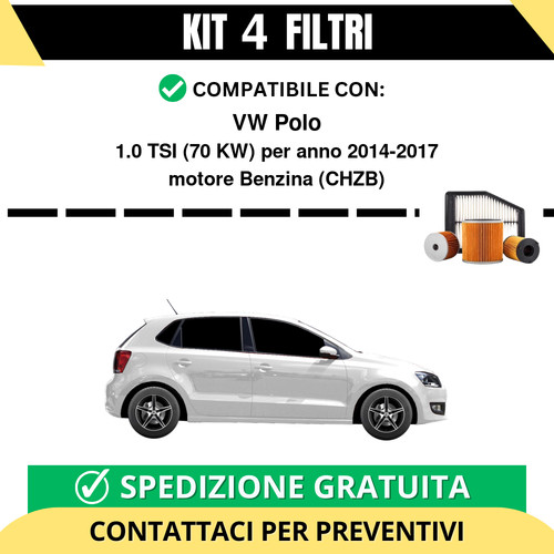 Kit filtri tagliando per - kit,