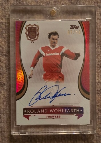 Roland wohlfarth card - card, auto