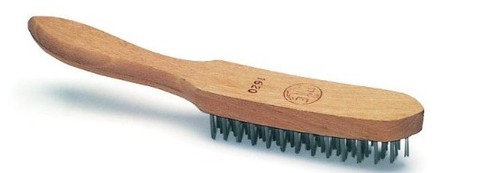 Spazzola legno con setole - con,