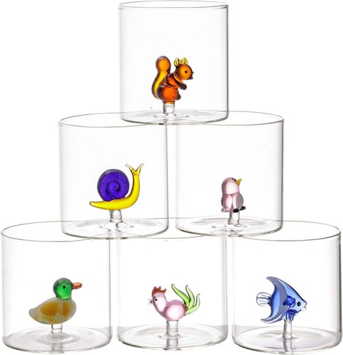 Set bicchieri vetro - 6,
