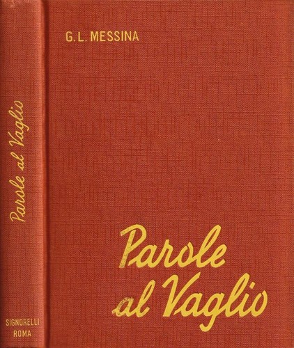 Parole vaglio dizionario - al,