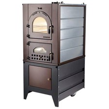 Forno a legna Gemignani a fuoco indiretto da interno o incasso mod. G95IS