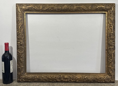 Cornice xix dorata lavorato - cornice, e