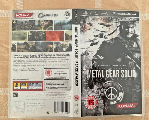 Metal gear solid peace walker - gear,