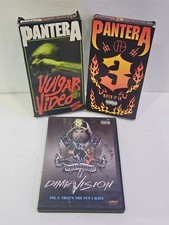 Pantera VHS & DVD Lot –
