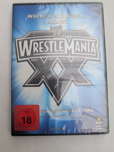 Wrestling dvd wrestlemania - dvd, xx