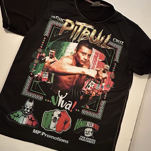 Shirt boxe isaac - isaac, "pitbull"