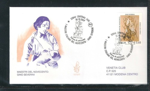 2009 italia fdc venetia gino - italia,