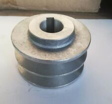 Puleggia per cinghia trapezoidale, puleggia a doppia fessura  Alluminio DIAM 24 