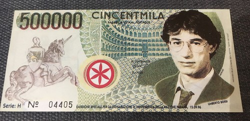 1996 banconota lega nord - banconota lega,