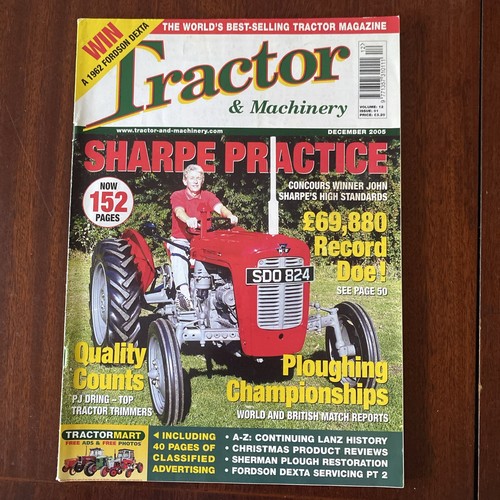 Tractor and machinery magazine - machinery,