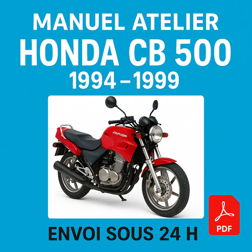 Manuel atelier honda 500 - manuel, cb