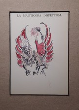 SURREALISMO acquerello. La Manticora dispettosa