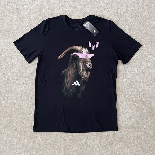 Adidas messi goat shirt uomo - shirt,