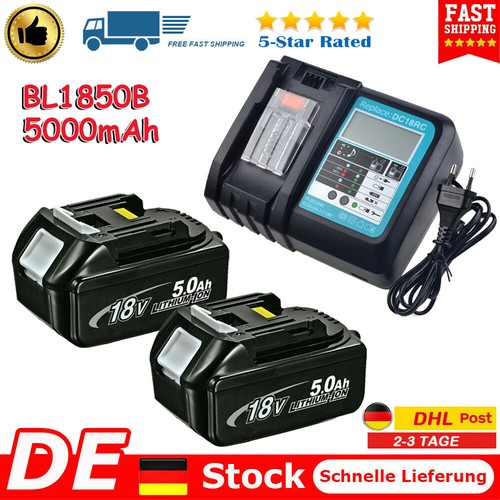 Bl1850b per makita batteria - 2x,