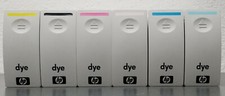 HP 5000 Plotter #81 Dye OEM  (Set of 6 Colors)