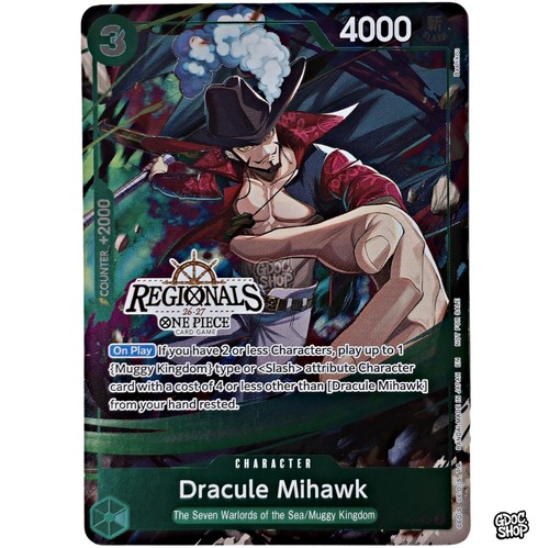 One piece card dracule mihawk - one,