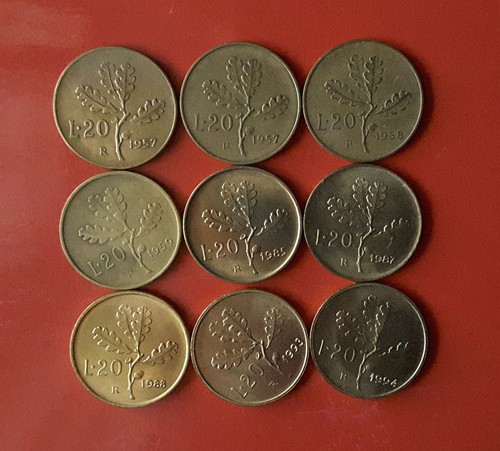 Monete lire 1957 - monete,