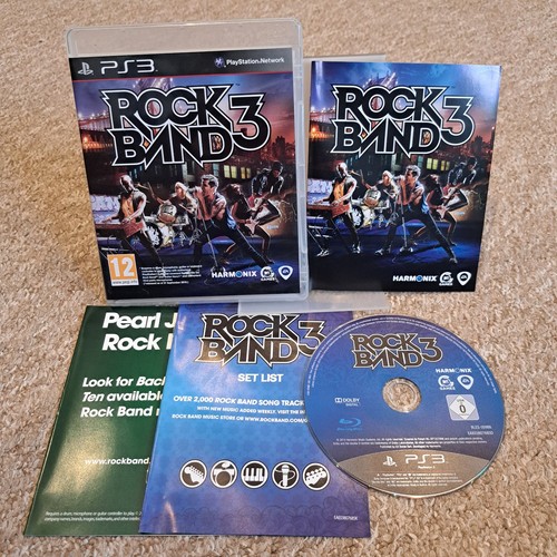 Rock band ps3 - playstation, 3