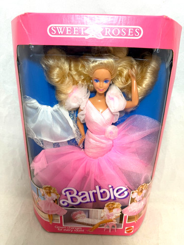 Bambola barbie sweet roses - barbie,