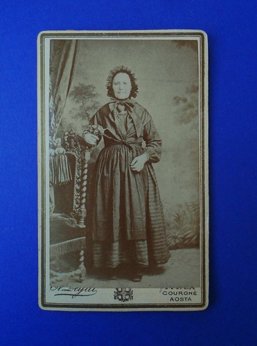 Foto epoca antica cdv - cdv, leidy