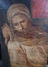 Dipinto Olio Su Tavola