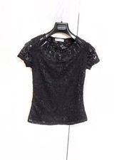 Maglietta maglia in pizzo