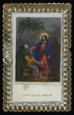 santino merlettato-holycard-canivet GESU' GUARISCE IL CIECO GERICO maison basset