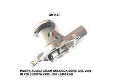 POMPA ACQUA AIXAM KUBOTA DAL 2000     Z402 - Z482 - Z482.E4B 2016 K1906973030