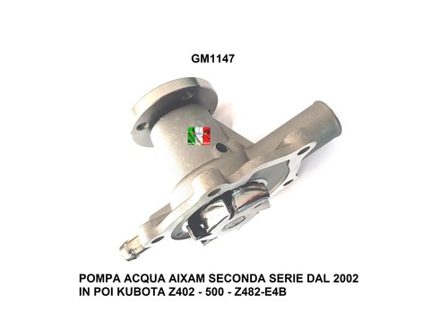 Pompa acqua aixam - acqua, kubota