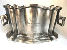 Wine Cooler BOLLINGER CHAMP 1872 TROFEO SOLO PER VINCITORI SECCHIELLO GHIACCIO Fioriera