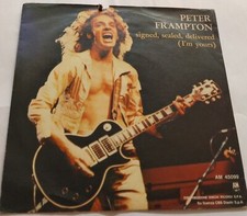 Vinile Peter Frampton - Signed Sealed Delivered 45 Giri Perfetto 