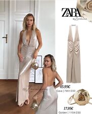 ZARA NUOVO ABITO DONNA HALTER