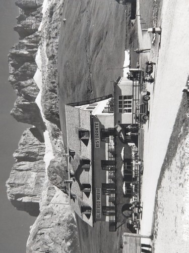 Cartolina antica passo pordoi - antica,