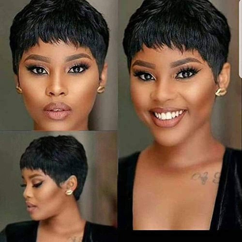 Fereowth short human hair wigs - human,