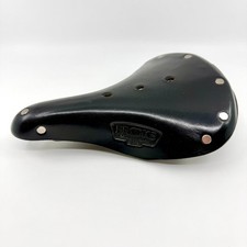 Brooks B17S (corto) sella donna in pelle nera sella bici bicicletta 1M6 1844 usata in ottime condizioni