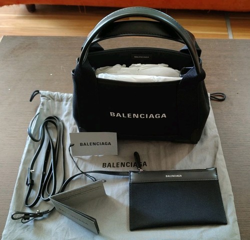 Borsa balenciaga navy cabas - navy,
