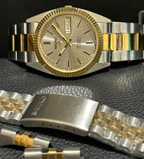  RARE Vintage Two Tone Seiko 5